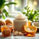 Scrub cukrowy na twarz – prosta rutyna: lepsza elastyczność rano, mniej przebarwień wieczorem i jędrność w tle