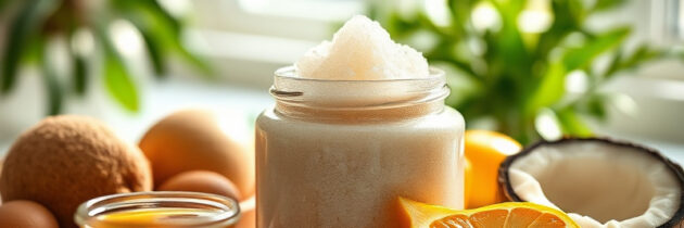 Scrub cukrowy na twarz – prosta rutyna: lepsza elastyczność rano, mniej przebarwień wieczorem i jędrność w tle