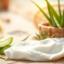 Domowy okład na oparzenie słoneczne – prosta rutyna: mocniejsza bariera wieczorem i lepsza tekstura w tle